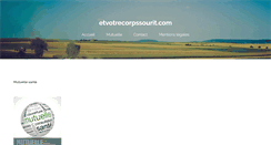 Desktop Screenshot of etvotrecorpssourit.com